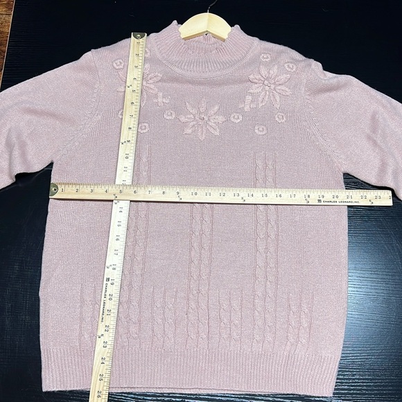 Vintage Salon Studio Grandmacore Knit Cottagecore Grandma Sweater - Picture 3 of 7